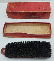 Antique Vtg Sheldon Leather Shoe Polishing Cleaning Brush w Original Box... - £22.76 GBP