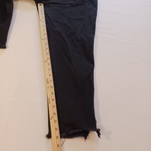 KanCan Zipper Leg Women's Black Denim Jeans Size 3XL Measured 36x25 image 9