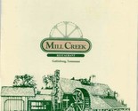 Mill Creek Restaurant Menu Gatlinburg Tennessee  - $17.82
