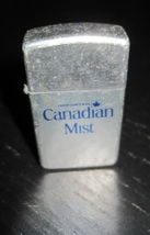 Park Lighter Canadian Mist Whisky Advertisement Slim Style Aluminum Lighter - £11.98 GBP