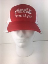 COCA-COLA Baseball Cap Red adjustable hat - £14.88 GBP