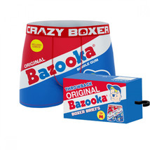 Bazooka Bubble Gum Joe Crazy Boxer Briefs in Gum Wrapper Multi-Color - £17.50 GBP