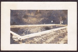 Canton, PA RPPC 1920s - Children in Swimming Pool Real Photo Postcard - £13.82 GBP