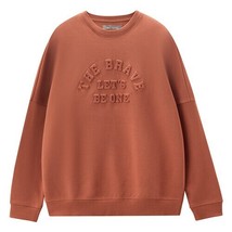 Giordano Men Sweatshirts Interlock Letter Embossed Loose Sweatshirt Drop... - $259.65