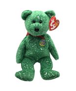 TY Beanie Babie Green Decade Bear 8 inches DOB 1/22/2003 - €7,70 EUR