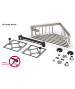 Promessa Deep Corner Soap Basket Brushed Nickel - $223.62 CAD