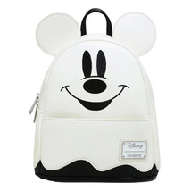 Loungefly Disney Ghost Mickey Glow in the Dark Halloween Mini Backpack - £103.90 GBP