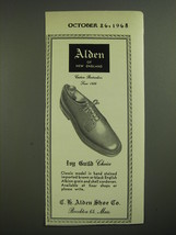 1968 Alden of New England Shoes Ad - Ivy Guild Choice - £14.62 GBP