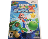 Super Mario Galaxy 2 (Nintendo Wii, 2010) Video Game Rated E Multiplayer... - £19.30 GBP
