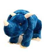HugFun Blue Dinosaur TRICERATOPS Large Plush Stuffed Animal Soft Toy 23”... - €16,41 EUR