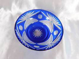 Blue Cut to Clear Bowl # 23515 - $39.55