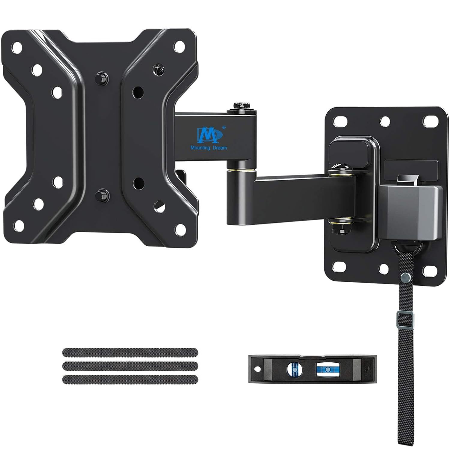Mounting Dream Lockable RV TV Mount for Most 10-26 Inch Flat Screen, RV Mount TV