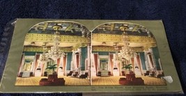 1898 Stereo Optic Viewer Card, White House East Drawing Room - £7.60 GBP