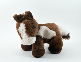 Aurora Pony Painted Brown and White Plush 8 inch - $8.99