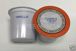 Vanilla Chai Tea Latte Single Serve K Cups 25 Cups - £17.58 GBP