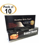 10 Tubes x 30g Skin Numbing Cream SUPER NUMB Tattoo Body Piercings Waxin... - $159.99