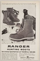 1960 Print Ad Ranger Hunting Boots Endicott Johnson Endicott,New York - £8.50 GBP