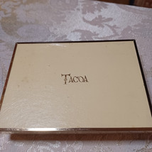 Vintage Gold Tone Bow Shaped Brooch Tacoa Box - $9.50 CAD