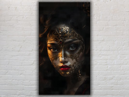 WALL ART - Venetian Mask Art - Masquerade Print - Baroque Style Decor - Ornate G - £12.28 GBP