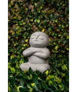 Lucky Japanese Jizo-Garden Statue, Garden Decor, Home Decor, Resin Sculp... - £66.14 GBP