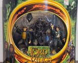 Lord of the Rings Fellowship of the Ring Merry, Pippin, &amp; Moria Orc Figu... - £16.19 GBP