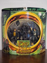 Lord of the Rings Fellowship of the Ring Merry, Pippin, &amp; Moria Orc Figures! NIB - £15.97 GBP