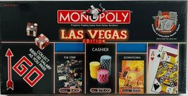 Vintage Monopoly Las Vegas Edition Board Game 2000 Hasbro USAopoly Sealed - $97.71 CAD