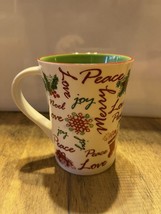 Starbucks holiday mug 2007 Rare Peace Joy - £11.78 GBP
