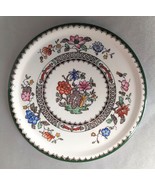 Antique Copeland SPODE England Chinese Rose Floral Trivet Plate (5.75&quot; d... - $29.30