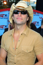 Jon Bon Jovi 24x18 Poster in Yellow Shirt and hat - £19.17 GBP