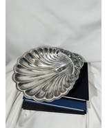 Vintage 1830 F. B. Rogers Silver Plated Clam Shell Footed Bowl Lg 1630 - £20.53 GBP