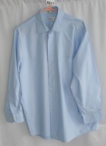 VAN HEUSEN LONG SLEEVE DRESSS SHIRT SIZE 17.5 #8817 - £6.11 GBP