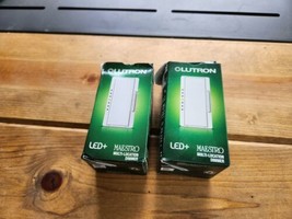 2 - Lutron Maestro MACL-153MLH-WH LED+ Dimmer Switch Single or Multi Location Q - £30.29 GBP