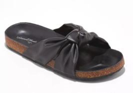 Universal Thread Donna Junie Nero per Vegani Similpelle Annodato Slide C... - $185.44 MXN+