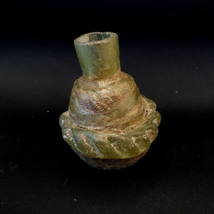 Ancient Roman Glass perfume bottle Medicine Bottle in Excellent condition - $174.60