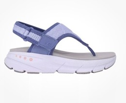 Easy Spirit Maxx 2 Platform Thong Wedge Sandals Shoes Light Blue Women’s... - $48.68 CAD