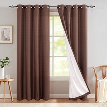 One Panel Blackout Curtain - 84&quot; - Brown - £14.15 GBP