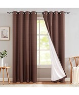 One Panel Blackout Curtain - 84&quot; - Brown - £14.00 GBP