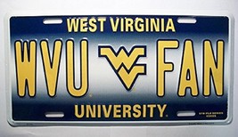 West Virginia Mountaineer&#39;s Fan License Plate - £9.38 GBP
