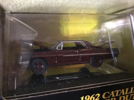 RARE AMERICAN MUSCLE 1962 PONTIAC CATALINA SUPER DUTY 1/64 DIECAST CAR 3... - $14.01
