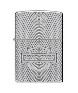 Zippo Lighter - Harley Davidson Deep Carve Armor® High Polish Chrome - 4... - $280.86 CAD