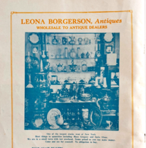 1961 Leona Borgerson Antique Shop Advertisement Lowell Michigan Wholesal... - $344.67 MXN 1961 Leona Borgerson Antique Shop Advertisement Lowell Michigan Wholesal... - $344.67 MXN