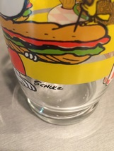 Vintage 1965 Peanuts Snoopy and Woodstock Collectible Glass image 5