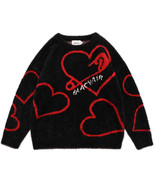 Pinned Heart Outline Sweatshirt - $54.99