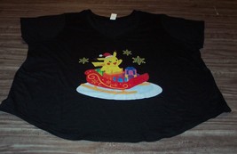 Women&#39;s Nintendo Pokemon Pikachu Christmas T-shirt Plus Size 3XL Xxxl New - £19.77 GBP