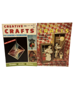 Creative Crafts Magazines (October 1973 &amp; June 1974) Lot of 2 Vintage - $8.86