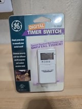 GE Digital Timer Switch - In-Wall - Programmable 4 Modes - Model GE5123B-71D NOS - £9.41 GBP