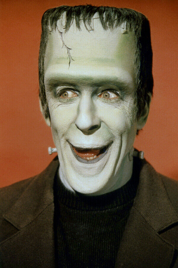 Fred Gwynne as Herman Munster smiling studio publicity pose 4x6 inch rea... - $4.75