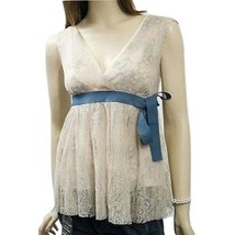 New Nordstrom Womens Size Small Dondup Made in Italy Lace Tank Top $297 retail - £38.58 GBP