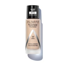 Almay Skin Perfecting Comfort Matte Liquid Foundation, 120 Cool Bisque 1 fl oz.. - £23.73 GBP